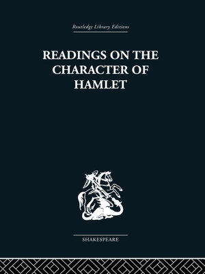cover image of Readings on the Character of Hamlet